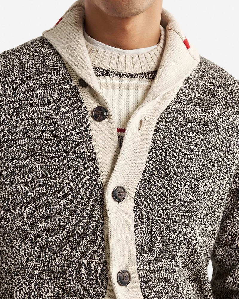 Cardigan châle Cabane