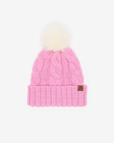 Tuque à torsades Olivia pour enfants