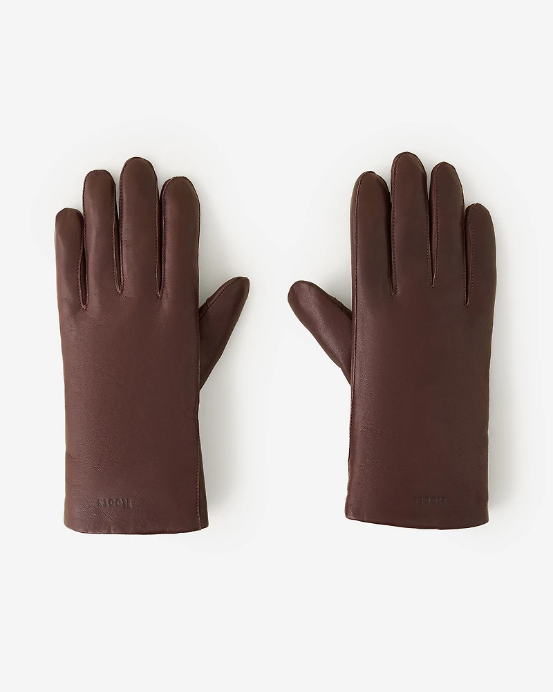 Gants tactiles en cuir nappa pour hommes