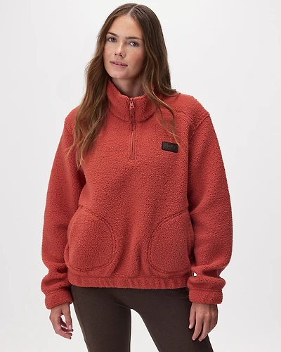Alta Shearling Fleece Quarter Zip