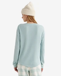 Waffle Long Sleeve Top