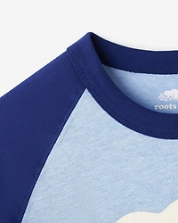 T-shirt style baseball Cooper en coton bio pour enfants