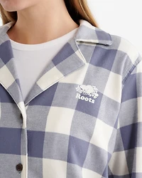 Womens Plaid Pajama Set