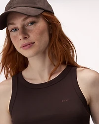Camisole côtelée ajustée Roam