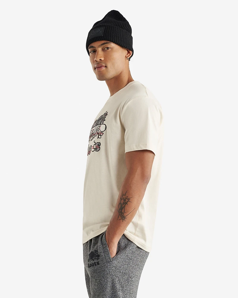 Mens Cooper Plaid Fill T-Shirt