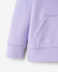 Chandail original à capuchon et glissière en coton bio pour tout-petits