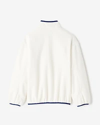 Chandail sport à col demi-glissière en micromolleton pour enfants