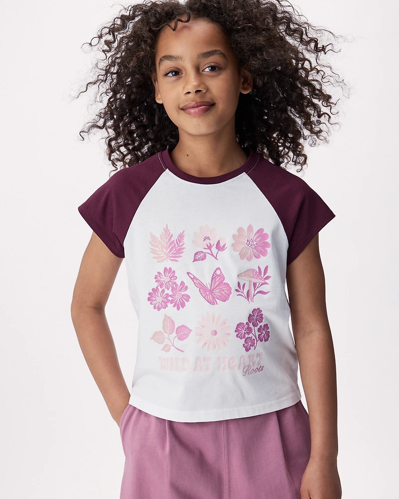 Girls Olivia Floral T-Shirt
