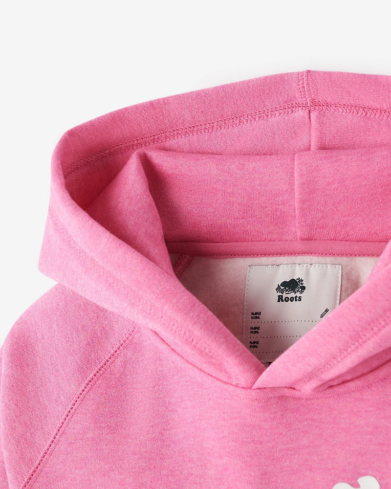 Chandail kangourou original scintillant à capuchon pour enfants