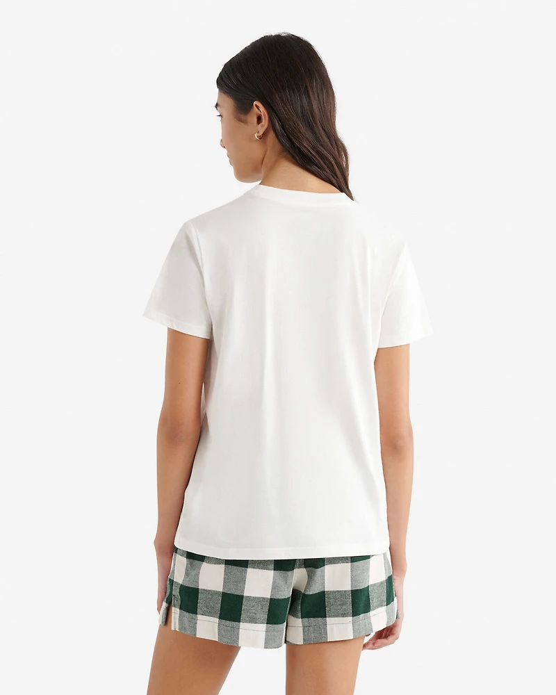 Womens Cooper Plaid T-Shirt