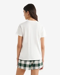 Womens Cooper Plaid T-Shirt