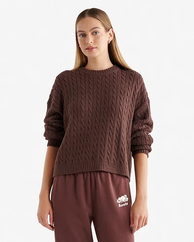 Roots Cable Crew Sweater