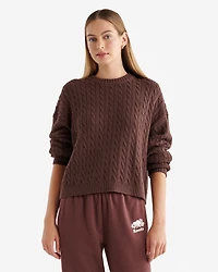 Roots Cable Crew Sweater