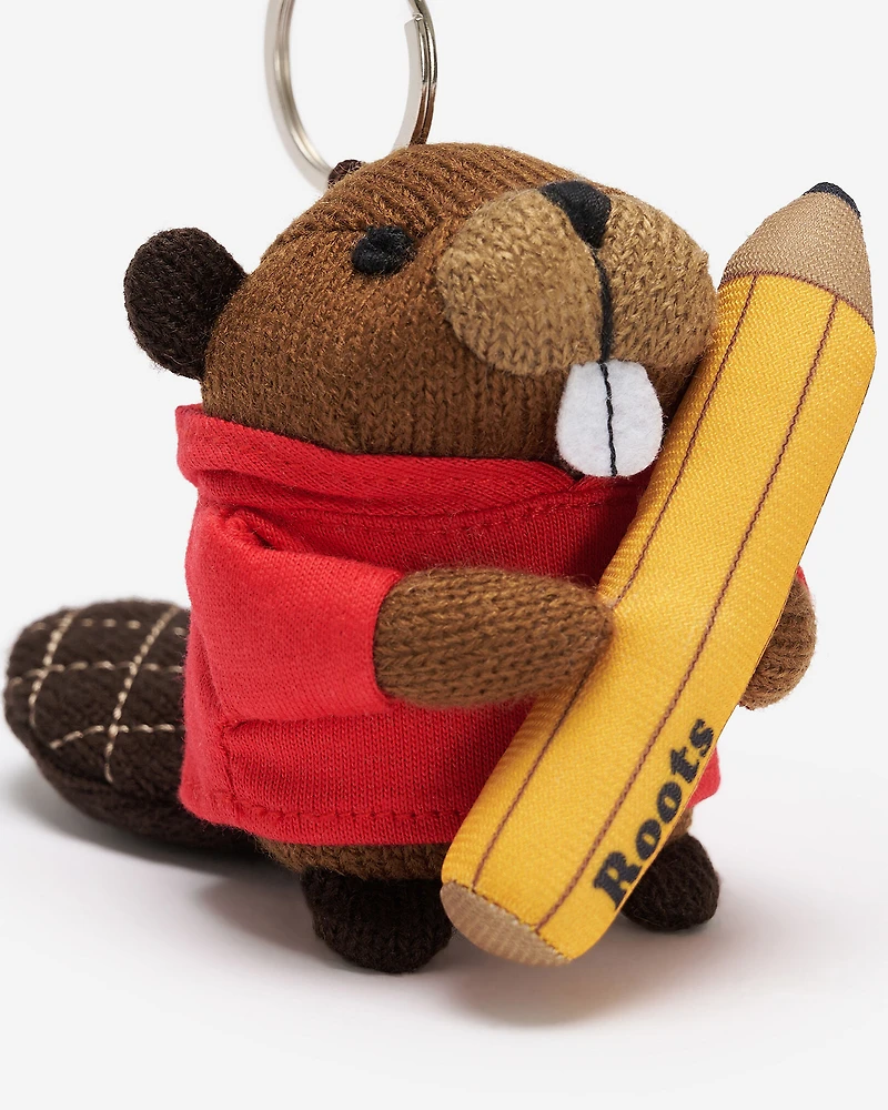Back To School Beaver Keychain