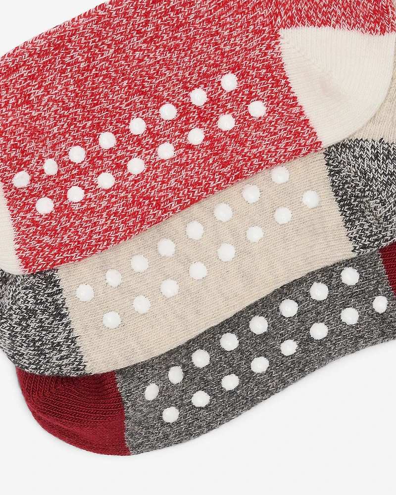 Baby & Toddler Cabin Maple Sock 3 Pack