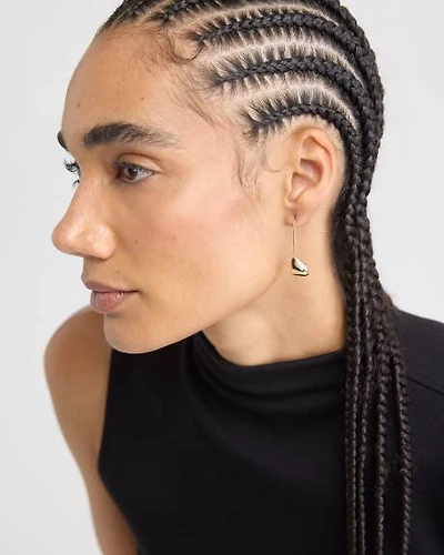 Sculptural Pendant Earrings