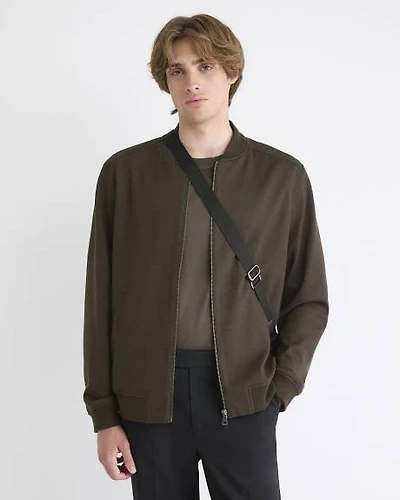 Chocolate Bomber Jacket