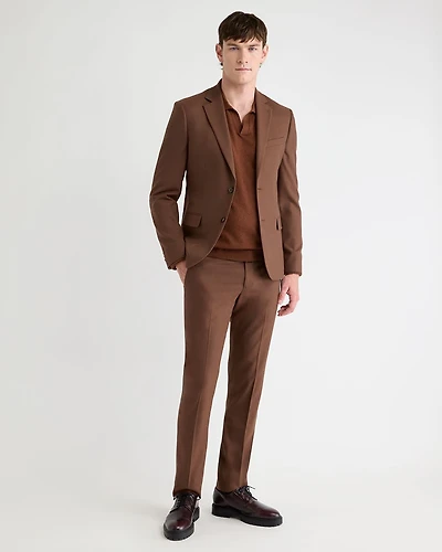 Slim-Fit Clay Brushed Twill Pant