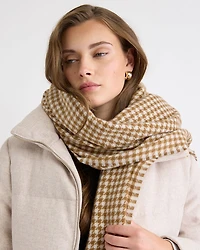 Houndstooth Boyfriend Scarf
