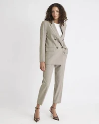 Relaxed-Fit Double-Breasted Blazer
