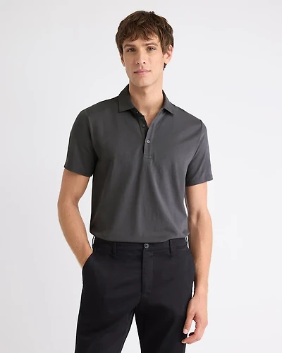 Short-Sleeve Supima (R) Cotton Polo