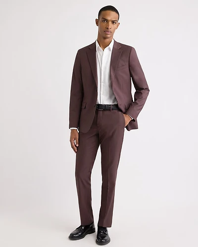 Slim-Fit Lavender Suit Pant