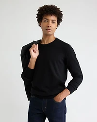 Long-Sleeve Crew-Neck Sweater