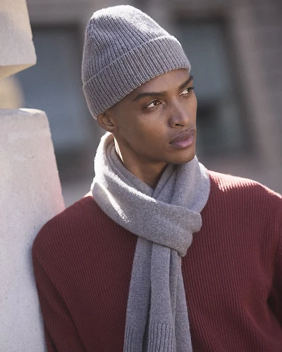 Cashmere-Blend Beanie