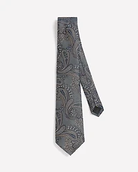 Wide Tie with Paisley Pattern