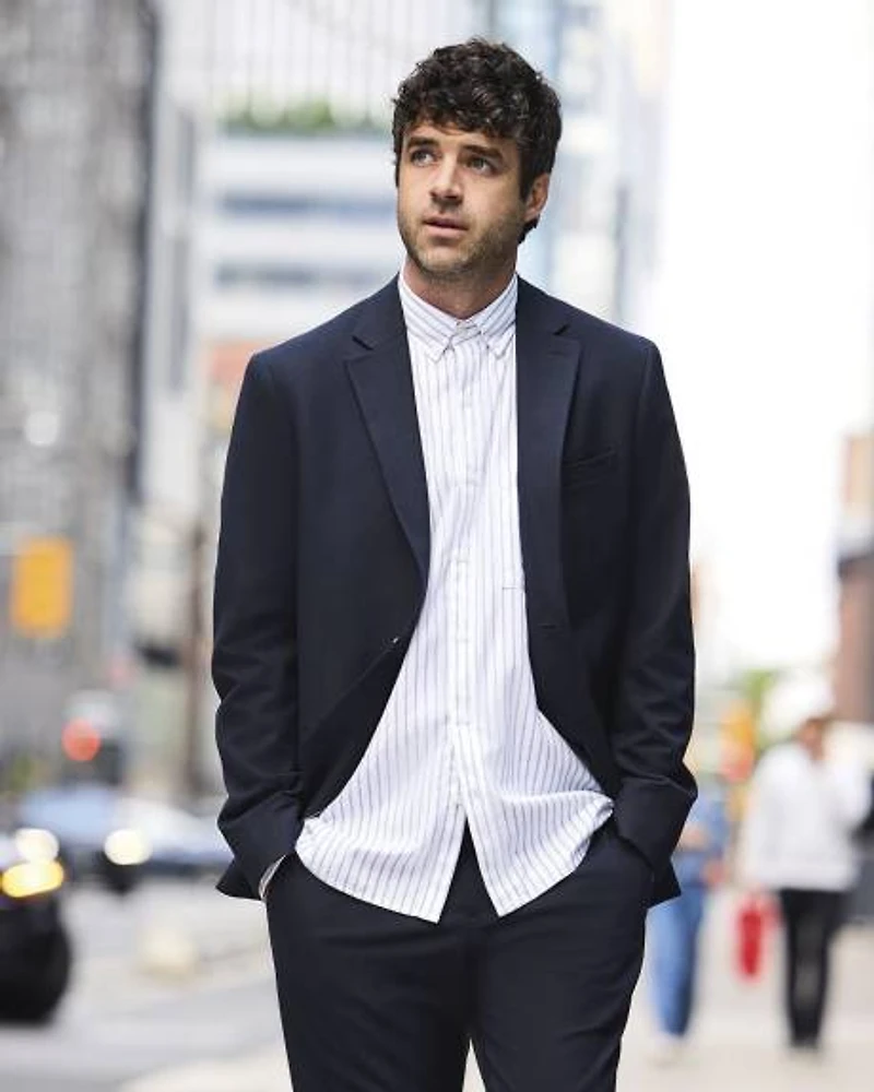 Slim-Fit Tech Suit Blazer