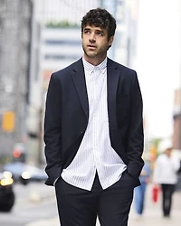 Slim-Fit Tech Suit Blazer