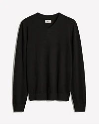 Long-Sleeve V-Neck Sweater