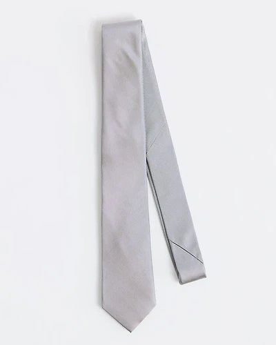 Grey Skinny Tie