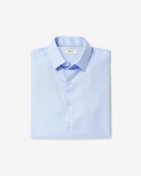 Chemise Habillée à Coupe Étroite en Dobby