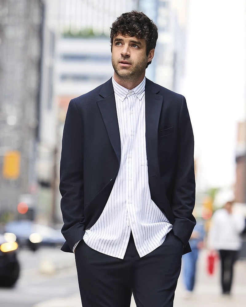 Slim-Fit Tech Suit Blazer