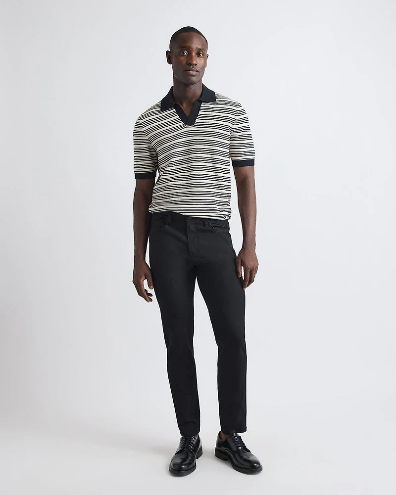 Slim-Fit 5-Pocket Twill City Pant