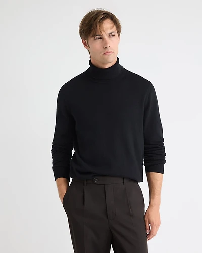 Long-Sleeve Turtleneck Sweater