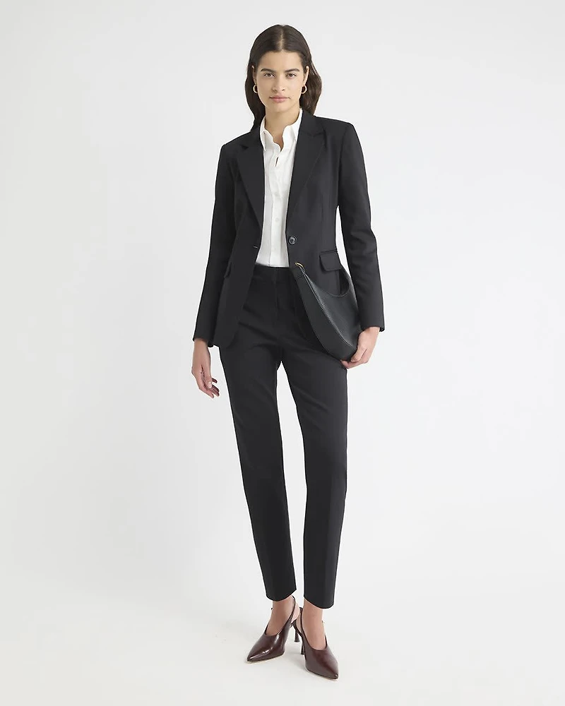 Limitless One-Button Fitted Blazer