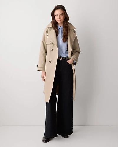 Trench Coat with Quilted Lining