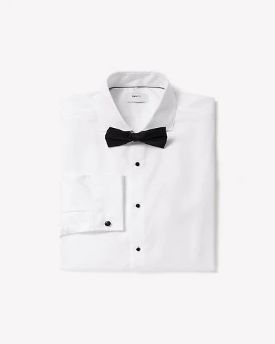 Supima (R) Cotton Slim-Fit Tuxedo Shirt with French Cuffs
