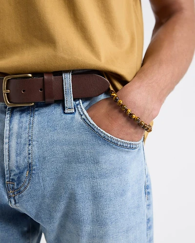 Tiger Eye Beaded Bracelet