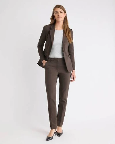 Limitless Mid-Rise Long Slim-Leg Signature Pant