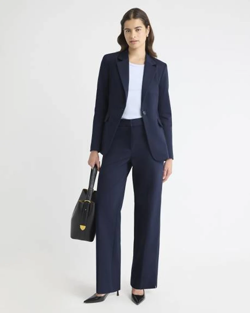 Veston Indispensable Ajusté à Boutonnage Simple