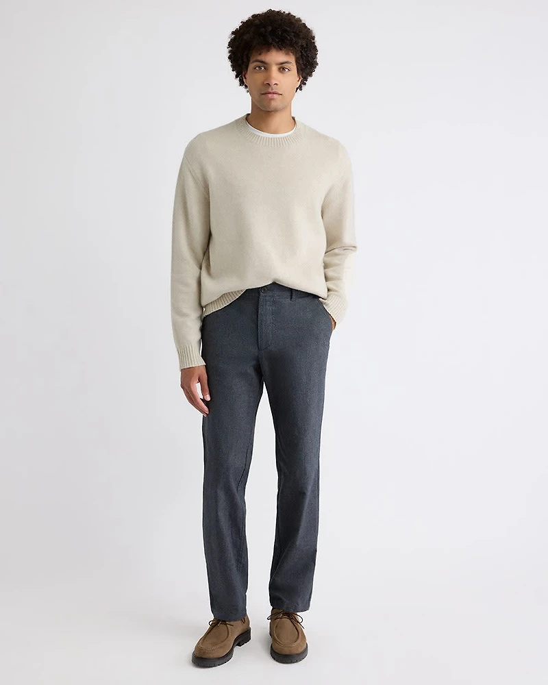 Slim-Fit Brushed Chino Pant