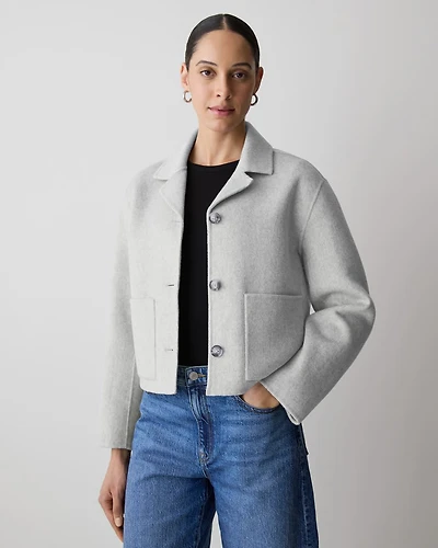 Manteau de Transition en Laine