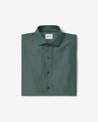 Tailored-Fit Two-Tone Dobby Dress Shirt