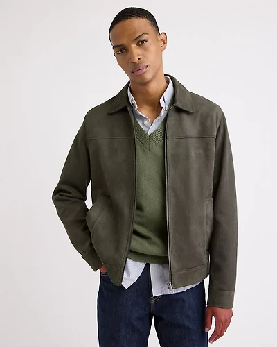 Faux Suede Milkman Jacket