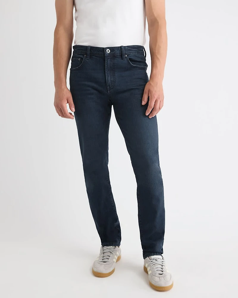 Slim-Fit Medium-Wash Denim Pant