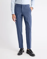 Slim-Fit Blue Wool-Blend Suit Pant