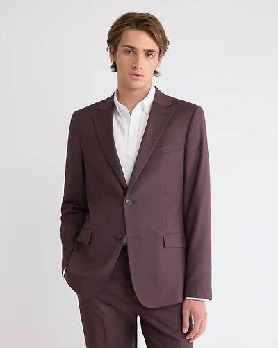 Slim-Fit Lavender Suit Blazer